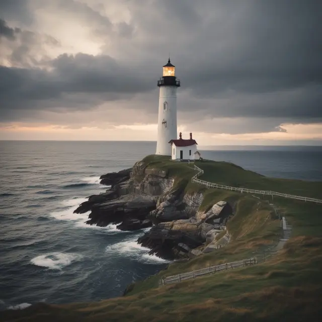 An early adopter stands tall like a lighthouse, signaling and guiding innovative companies towards new markets