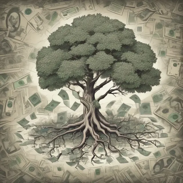 A lush, growing tree symbolizes earned premiums in an insurer