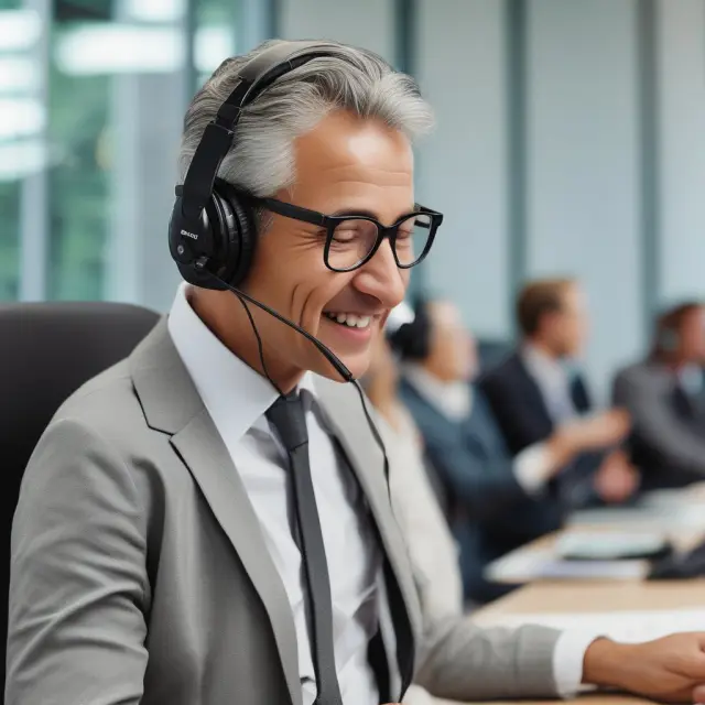 An image of a large, intricately designed ear cup, symbolizing listening carefully during an earnings call