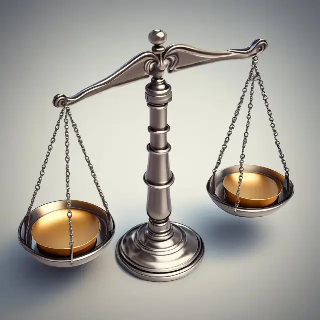 Visual representation of EBITA and EBITDA in financial analysis. Balanced scales illustrate the comparison between these measures for understanding a company