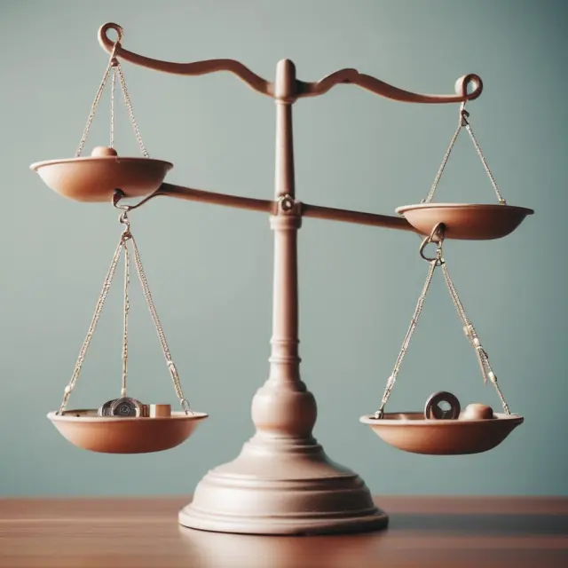 Balance of earnings, interest, and expenses: A metaphorical representation of assessing financial durability via the EBITDA-to-interest coverage ratio and traditional interest coverage ratio.