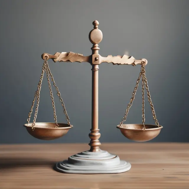 Balanced scales with some weights shifting, symbolizing the potential inaccuracies when relying too heavily on EBITDAR for assessing a company