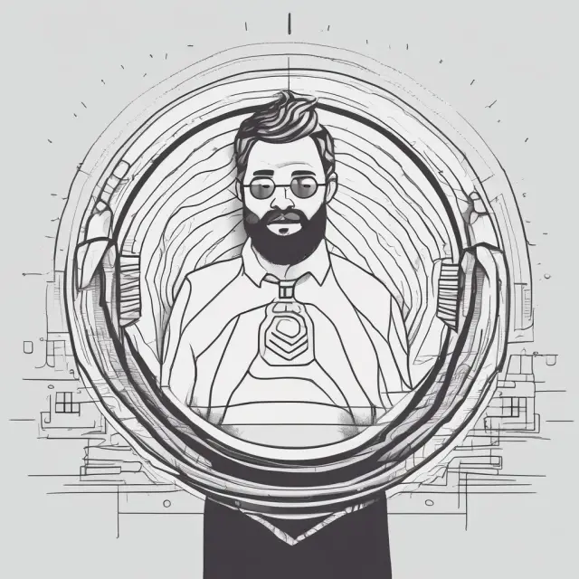 A digital message travels from a user to the eCash bank, assisted by a trusted third party (introducer) for anonymous signing and decryption.