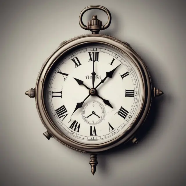 ECN trader clock with extended hands illustrating market availability around the clock