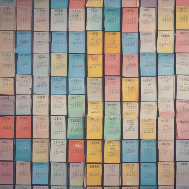 Jigsaw puzzle pieces forming an economic calendar, representing market events and reports.
