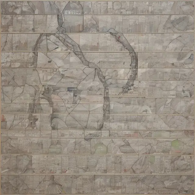 An image of shattered economic charts symbolizing the historical examples of economic collapse such as the Great Depression and the 2008 financial crisis.