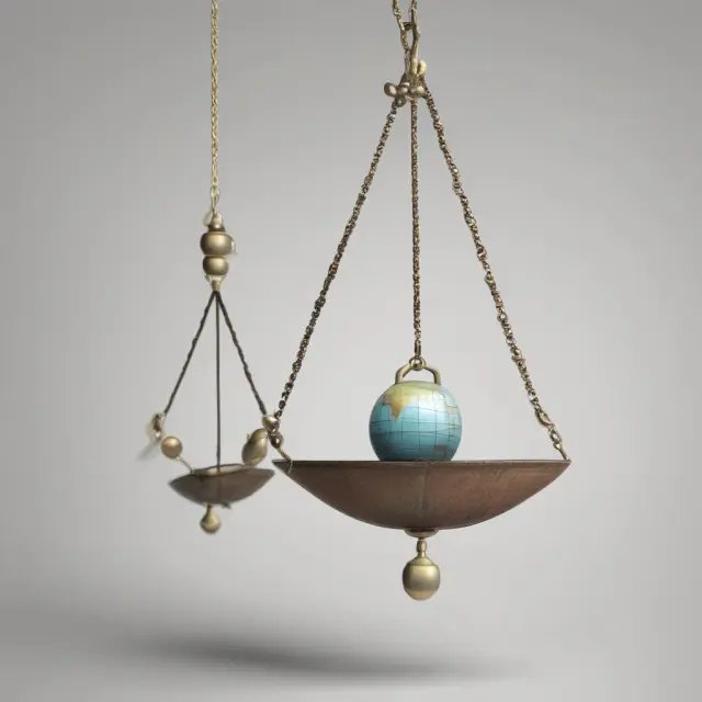 Pendulum swinging between regulations and economic life, representing dynamic changes to an asset