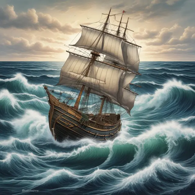 Central bank steering a vessel through economic recovery, balancing inflation and preventing liquidity traps