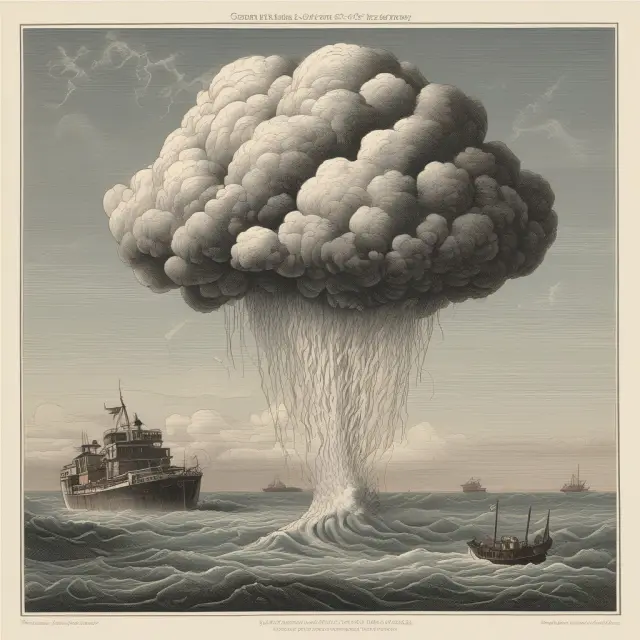 Visualizing government policy shocks as weather systems representing fiscal, monetary, regulatory, and trade shifts