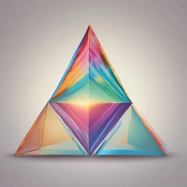 A prism refracts light into various colors, symbolizing the subjective process of assigning economic value based on personal preferences.