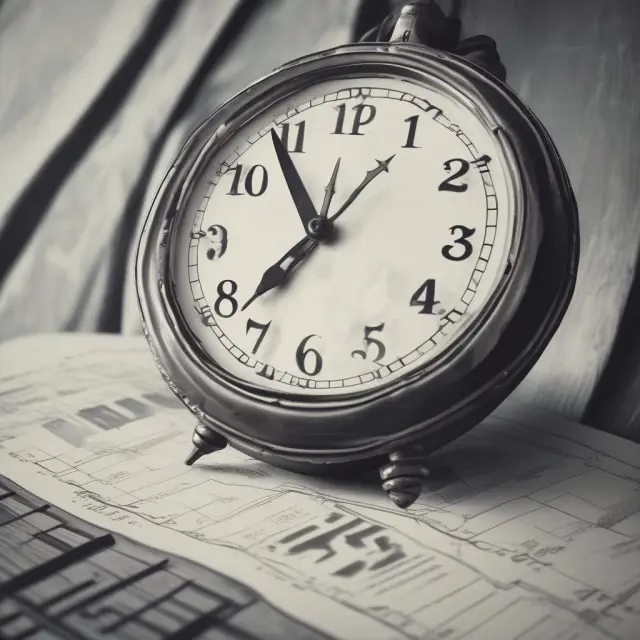 An hourglass filled with gold coins symbolizing real estate values, as sand (economic factors) trickles down, signifying the concept of calculating economic depreciation in real estate.