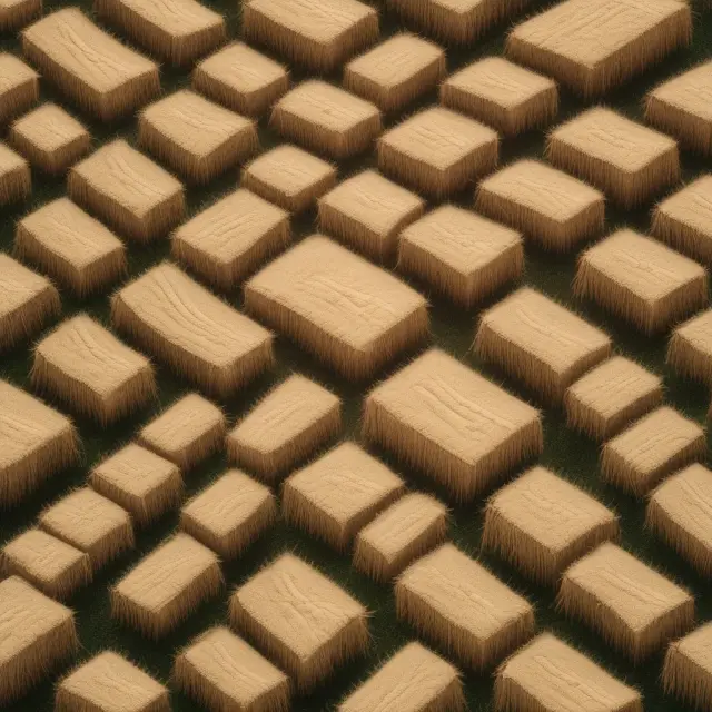 An image of ripe wheat and barley fields on a gradient, representing the concept of differential rent in agricultural markets due to varying land productivities