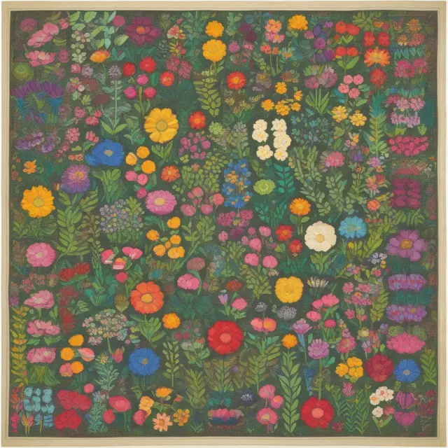A garden filled with various flowers represents the diverse elements that come together in realizing economies of scope.