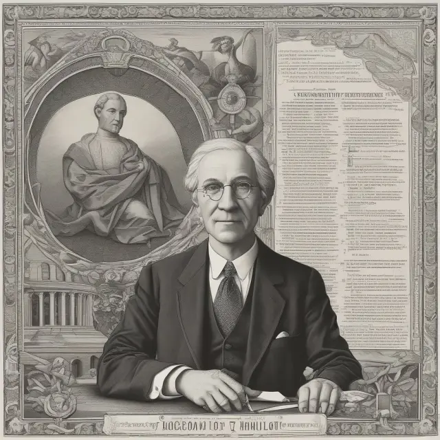 Economists creating intricate policies for federal and state governments, symbolized by a meticulously woven tapestry