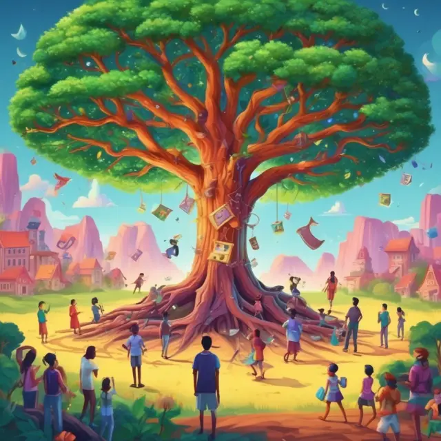 A lush, vibrant tree symbolizes the growth of EdTech with K12 Inc. and BYJU