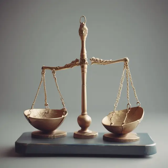 Scale weighing profitability with effective tax rate determining the balance