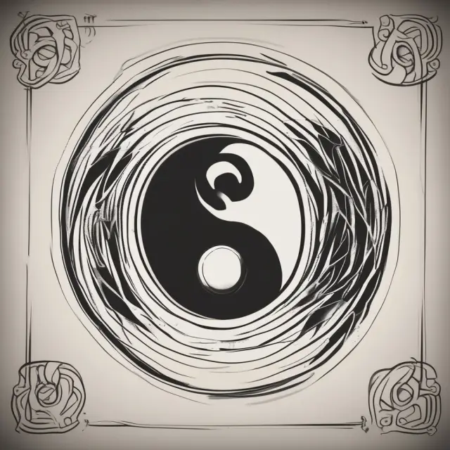 Visual comparison of Yield-to-Maturity (YTM) and Effective Yield in a yin-yang symbol, symbolizing their interconnectedness in bond investments