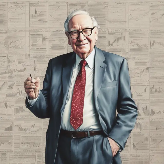 Warren Buffett navigating market challenges and outperforming the efficient market hypothesis with his investment strategies