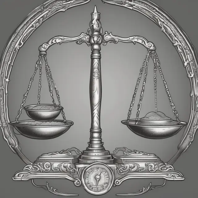 Two scales in balance: wealth flowing from unequal sides to meet at an equilibrium, emphasizing equal opportunity