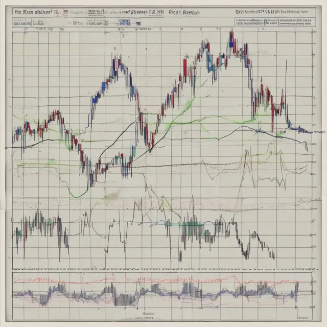 An exponential moving average (EMA) acting as a dynamic balance between price support and resistance