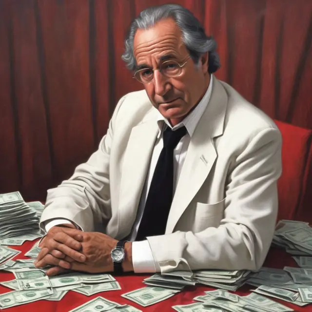 Visualizing the search for embezzlement red flags through the lens of Bernie Madoff