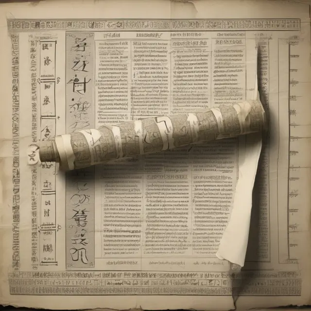 An ancient scroll represents emerging market indices, with the MSCI Emerging Markets Index unfurling at the center