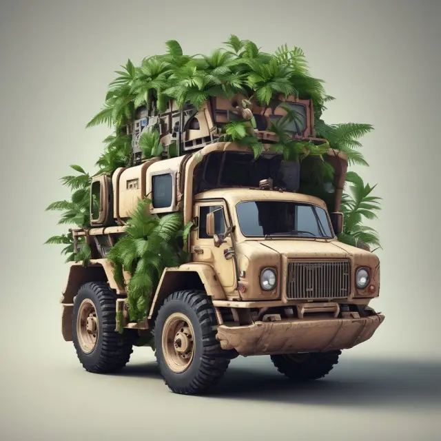 A small E-mini contract navigating through a vibrant, bustling financial jungle, symbolizing its accessibility and flexibility in the ever-changing market environment