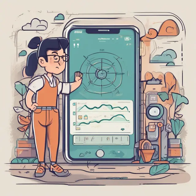 Novice investor embarks on E-mini trading journey with compass symbolizing account opening, contract understanding, funding, trade placement, and position monitoring