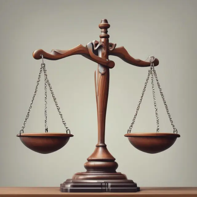 An ancient scale with businesses on one side and the IRS on the other, emphasizing the importance of obtaining an Employer Identification Number (EIN) for balance and tax compliance