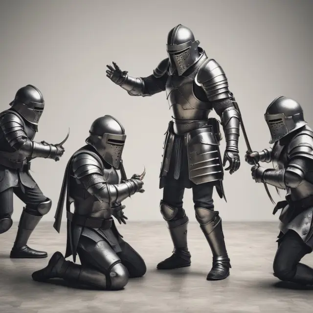 An employer defended by a suit of armor shields against incoming lawsuits from employees in various scenarios: third-party, loss of consortium, and dual-capacity claims