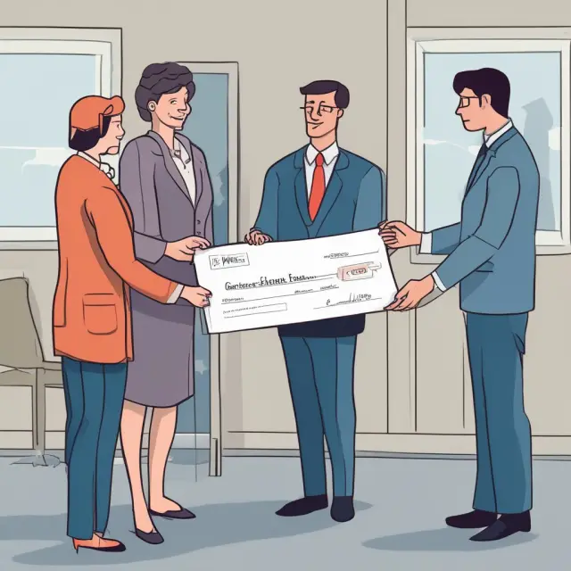 Employer paying a recruitment agency for successful candidate placement.