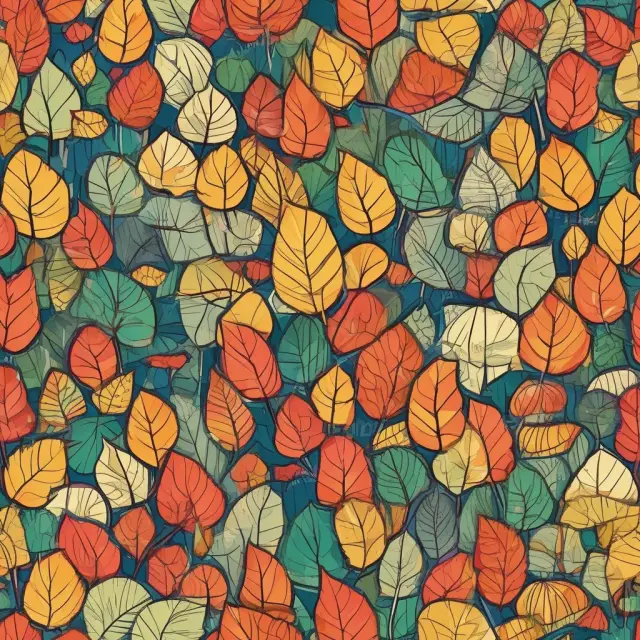Autumn leaves symbolizing factors affecting employment agency fees: industry, position level, market conditions, and expertise