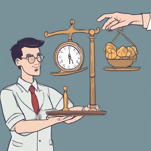 Employee weighing wages against employment agency fees and ethical concerns