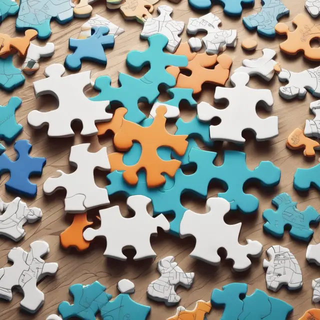 An image of a complex puzzle representing IBM Watson Health