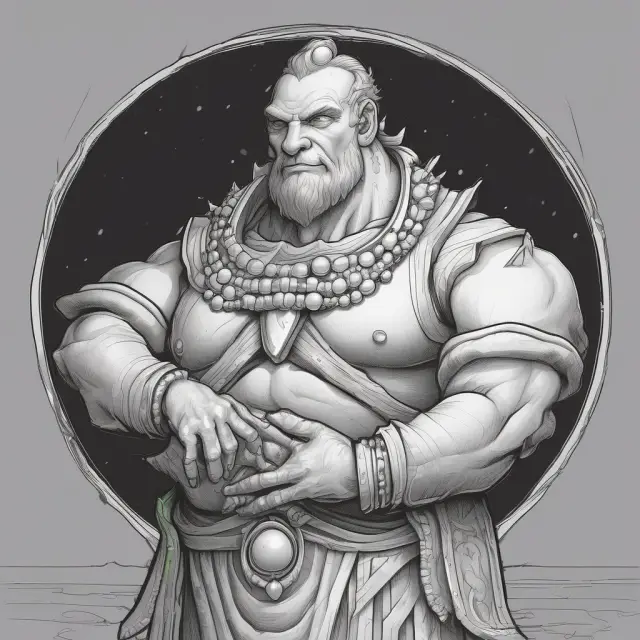 An individual holds an endowed pearl in one hand and weighs their emotions with loss aversion scales in the other