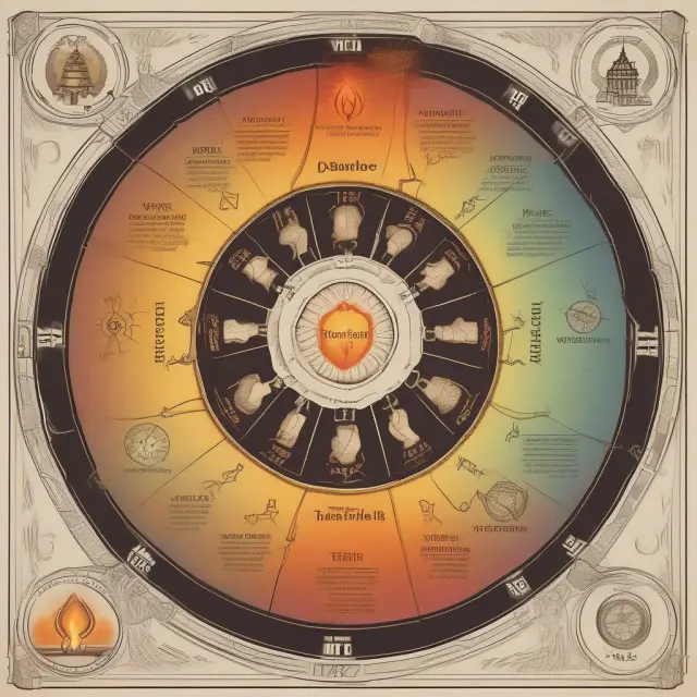 Image of a wheel representing various energy sources with their corresponding Energy Return on Investment (EROI) values shown as flame sizes.