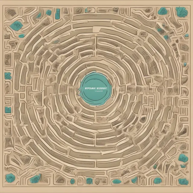 A labyrinthine maze symbolizing ERP