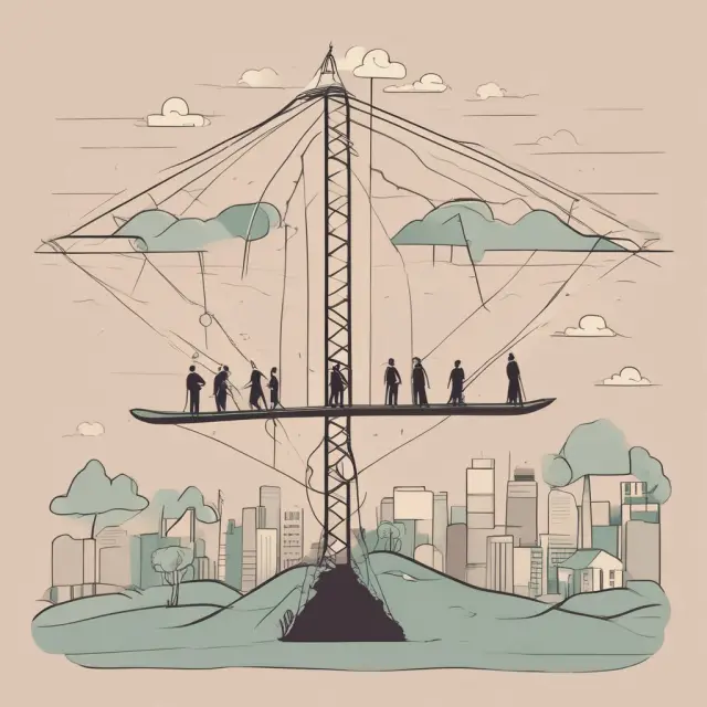 Balance between Enterprise Value and EBITDA for various companies