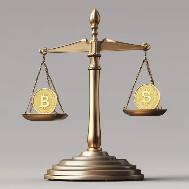 Gold coins signifying sales revenue balanced against companies representing enterprise value in an EV/Sales ratio comparison