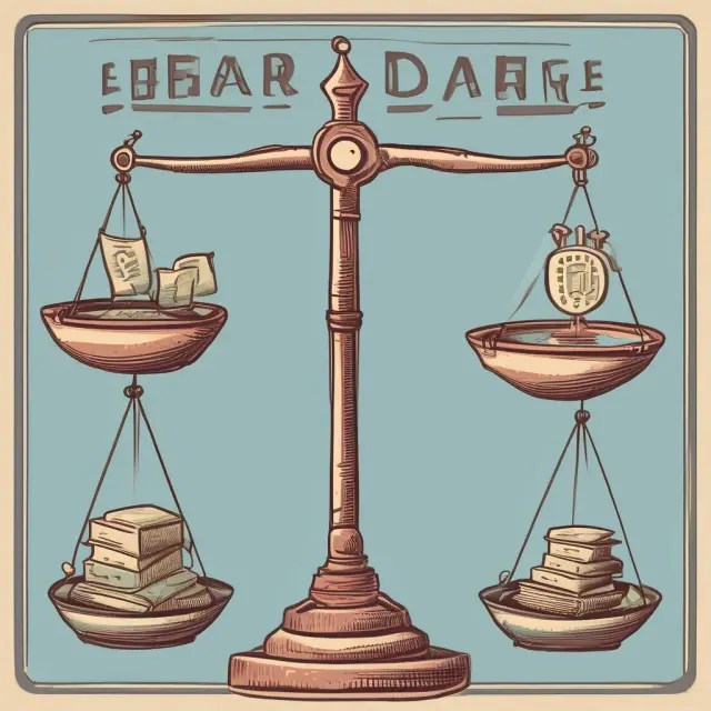 Image of a balance scale with sales revenue on one side and Enterprise Value on the other, symbolizing EV/Sales ratio analysis