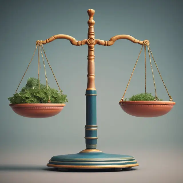 An image of a balance scale representing EV/Sales ratio, with a hidden hand obstructing the view of expenses and taxes