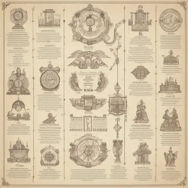 Visualizing EPN history: Scrolls unfurling key moments in the growth and development of the Electronic Payments Network within finance