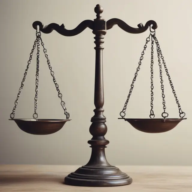 Market scales balancing with golden weights symbolizing supply and demand discussing equilibrium quantity in FAQs.