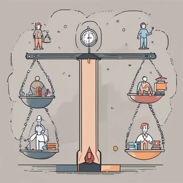 Person weighing the benefits of a fixed salary versus equity compensation in tech industry