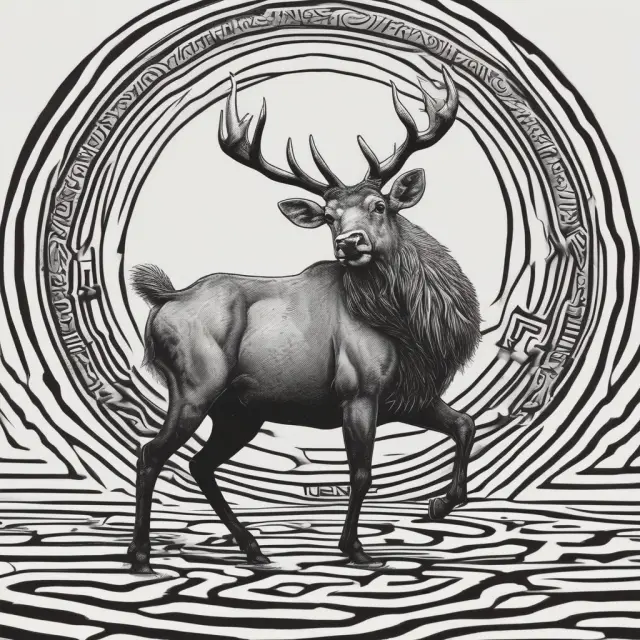 An institutional investor holding a map explores the winding corridors of equity-linked securities, balancing potential advantages and risks