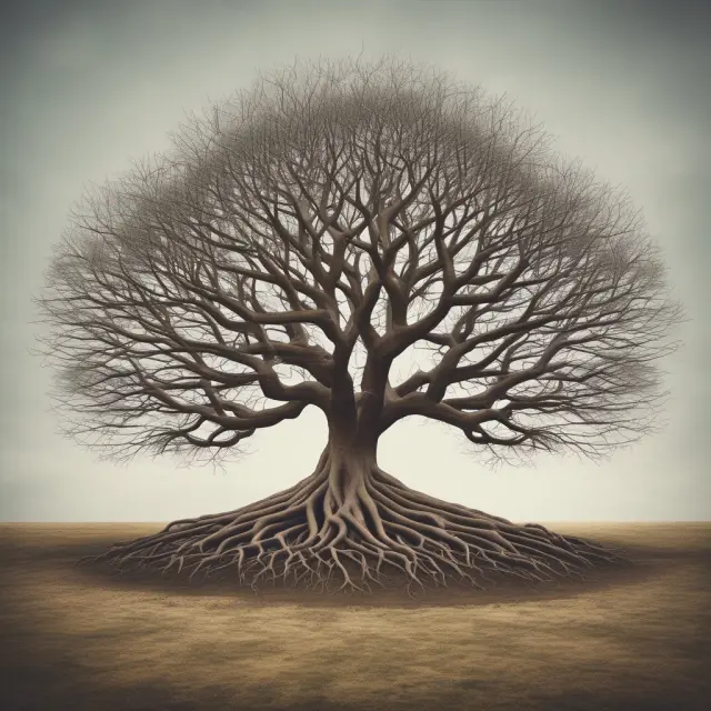 Image of a tree with branches labeled 