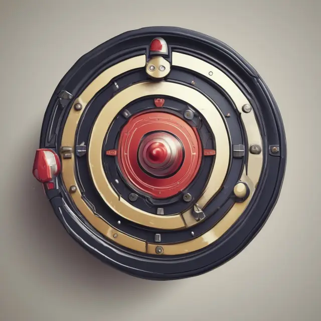 Shield with an options contract and a futures wheel represents investors