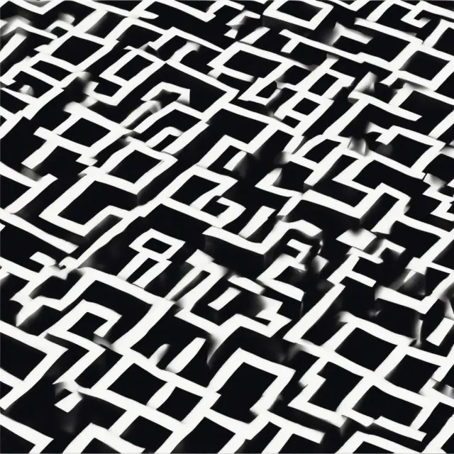 An investor navigating a reflective labyrinth with investee company profits and losses mirrored on walls, symbolizing equity accounting