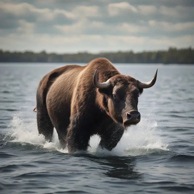 Beta bull and bear comparing market returns to a calm risk-free rate, illustrating equity risk premium calculation