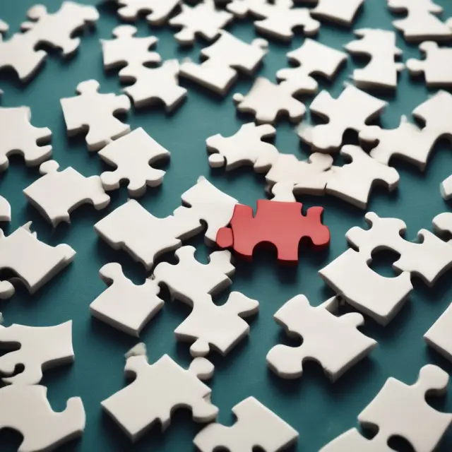 A dynamic jigsaw puzzle representing equity swaps adjusting to regulatory shifts and market developments